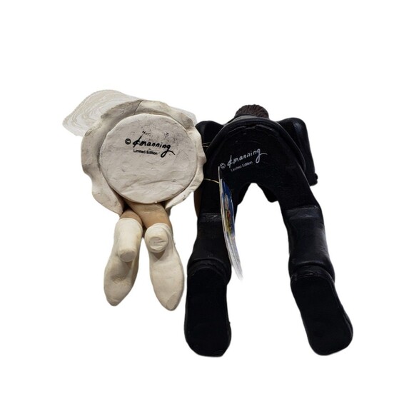 D. Manning Shelf Sitters Bride & Groom Vintage - Picture 3 of 7